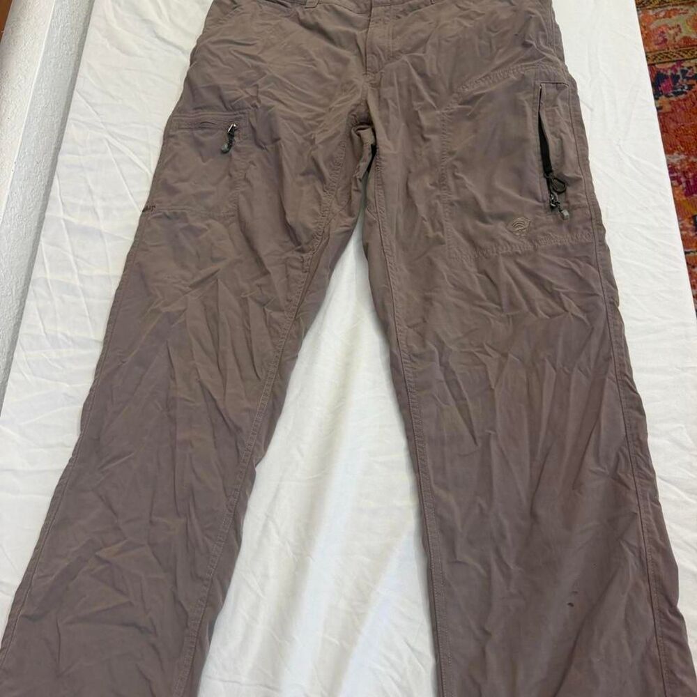 Mountain-hardwear Men's Brown and Grey Trousers